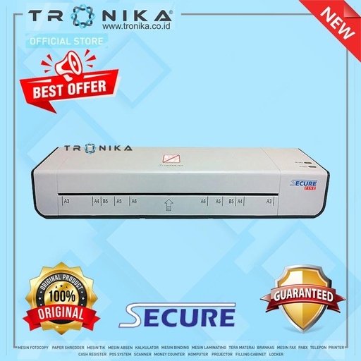 [EZO.6100278] MESIN LAMINATING | SECURE FINE A3 | ORIGINAL | GARANSI RESMI
