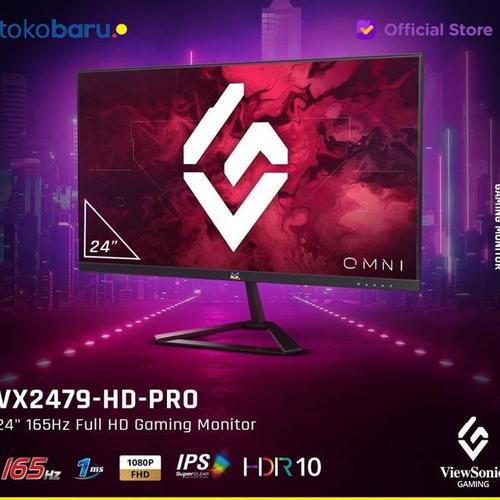 [EZO.7200367] Monitor Gaming ViewSonic VX2479-HD-PRO 24" FHD IPS 180Hz 1ms HDR10