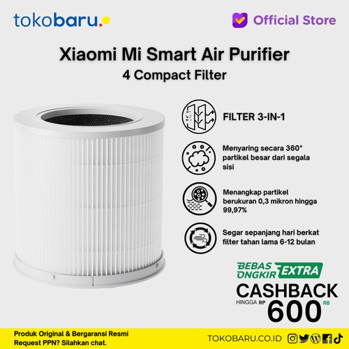 [EZO.7200375] Filter Xiaomi Mi Smart Air Purifier 4 Compact / Lite / Pro Filter