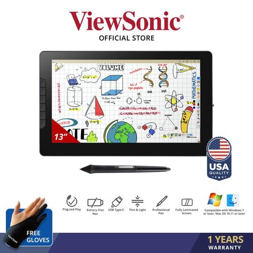 [EZO.7200378] ViewSonic Pen Display ID1330 / Tablet Pen Display