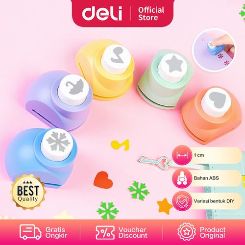 [EZO.7000424] Deli Pembolong Kertas / Paper Cutting Embossing / Craft Puncher TA901