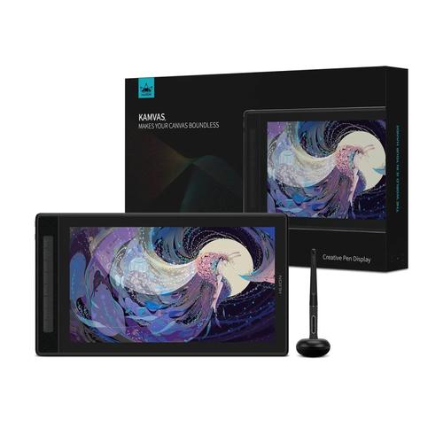 [EZO.7200428] Huion Kamvas 16 Pro 2.5K Silver Frost QHD Display Drawing Tablet QLED GT-1602
