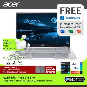 [EZO.2100194] ACER SWIFT 3 SF314-512-56YV 14"QHD GEN 12 i5-1240P RAM 16G 512G W11