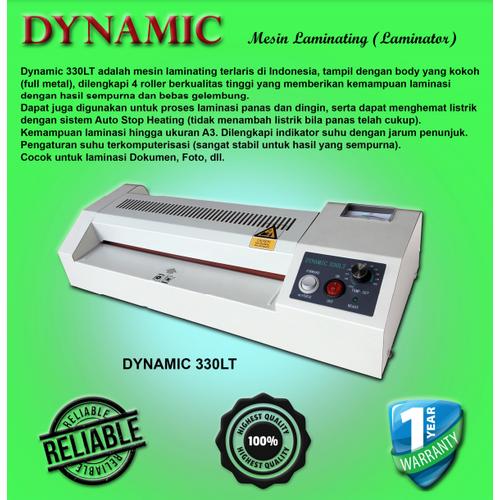 [EZO.7200532] Mesin Laminating DYNAMIC 330A ( Ukuran A3 )