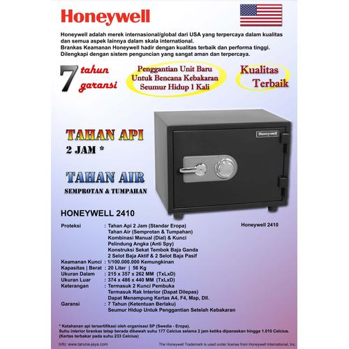 [EZO.7200584] Brankas HONEYWELL 2410 Tahan Api Bergaransi