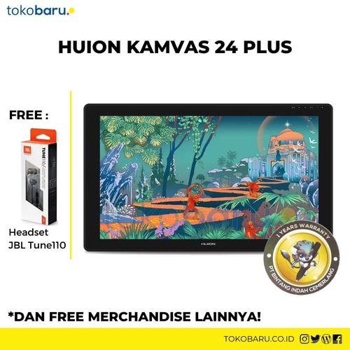 [EZO.7200778] Huion Kamvas 24 Plus 2.5K Garansi Resmi HUION BIC 1Tahun