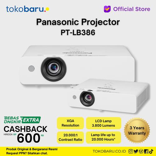 [EZO.7200627] Proyektor Panasonic PT-LB386 Garansi 2thn Resmi DATASCRIP