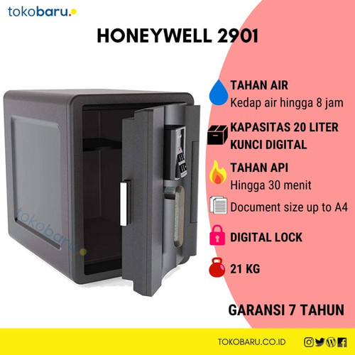 [EZO.7200690] Brankas Honeywell 2901 anti air dan api Garansi 7 Tahun