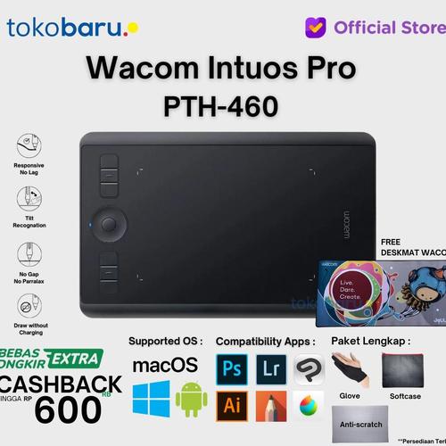 [EZO.7200702] WACOM Intuos Pro PTH-460 Small