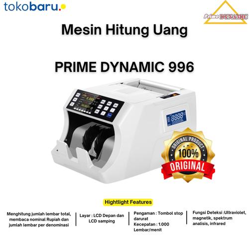[EZO.7200713] Mesin Hitung Uang PRIME DYNAMIC 996