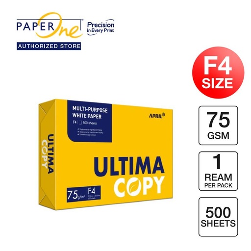 Ultima F4 75gr Copier 1 Rim (500 lembar) Kertas HVS