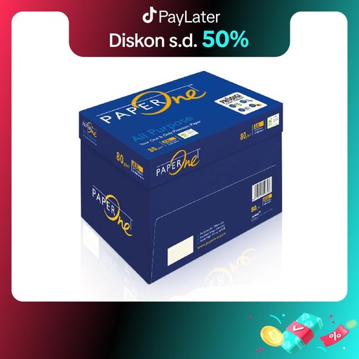 PaperOne Kertas A3 80gr All Purpose 1 Box (2500 lembar) Kertas HVS