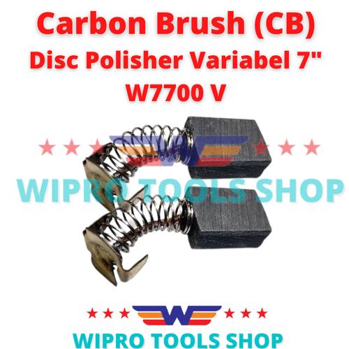 [EZM.1200464] CB Carbon Brush Kolboster S.Part Mesin Poles Polisher W7700 V Wipro