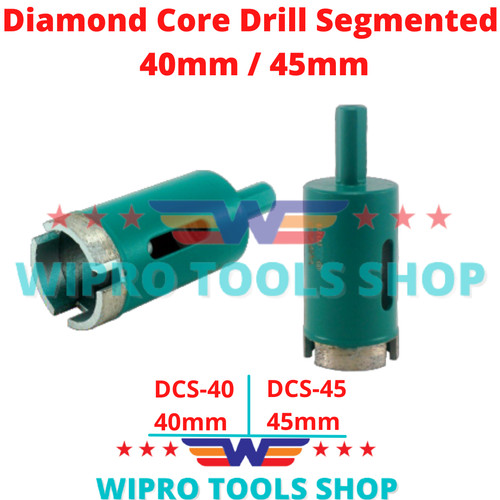 Mata Bor Pelubang Keramik Beton Granit Diamond Core Drill Seg 40/ 45mm