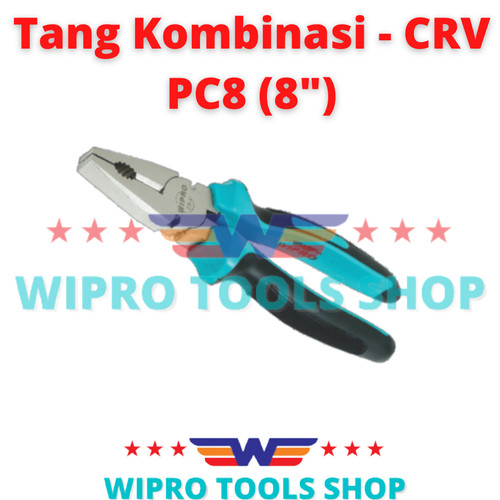 [EZM.1006036] Tang Kombinasi 8" (200mm) PC8 Linesman Plier WIPRO