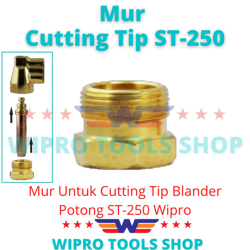 [EZM.1006066] Mur Cutting Tip Untuk Blander Potong ST-250 Wipro