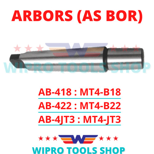 [EZM.1006069] Sambungan Kepala Bor Arbors Asbor MT4-B18 / MT4-B22 / MT4-JT3 Wipro