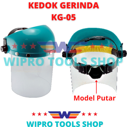 [EZM.1006141] WIPRO Face Shield / Topeng / Helm / Kedok Las & Gerinda KG-05