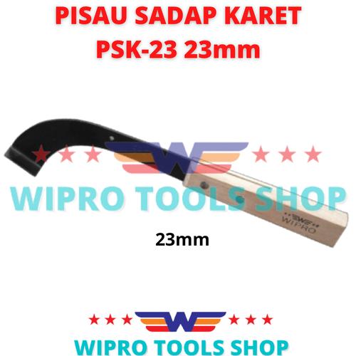[EZM.1200215] WIPRO Pisau Sadap Karet / Getah 23mm (PSK-23) dan 30mm (PSK-30)