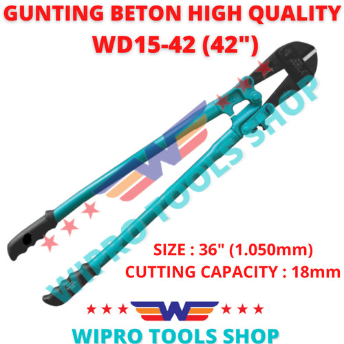 [EZM.1006181] WIPRO Bolt Cutter / Alat Potong / Gunting Besi Beton 42" WD15-42