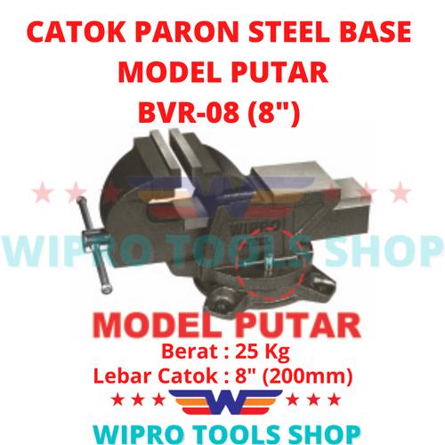 [EZM.1200255] WIPRO Catok / Tanggem / Ragum Duduk / Meja MODEL PUTAR 8" BVR-08