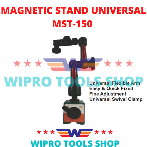 [EZM.1006218] WIPRO Dudukan / Stang Dial / Magnetic Base Indicator / Stand Universal