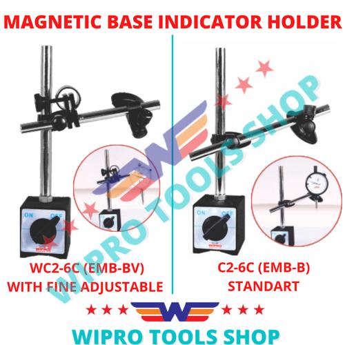[EZM.1200264] WIPRO Stand / Dudukan / Stang Dial / Magnetic Base Indicator Holder