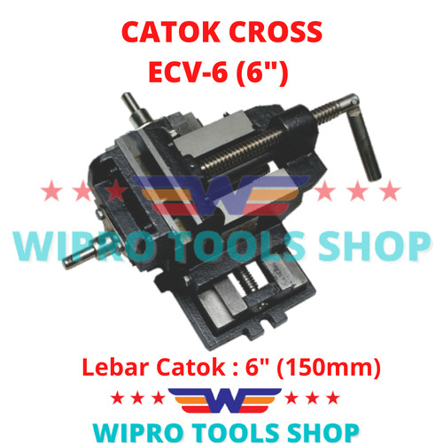 [EZM.1006221] WIPRO Ragum / Catok Silang / Vice / Catok Cross 6" ECV-6