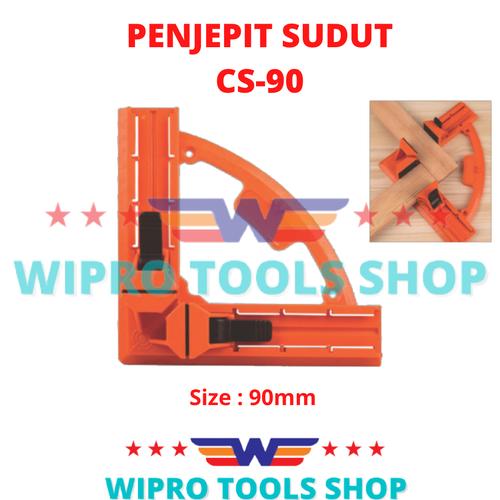 [EZM.1200276] WIPRO Corner Clamp / Klamp Kayu / Catok Sudut / Penjepit Sudut CS-90