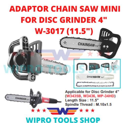 [EZM.1200293] WIPRO Adaptor Chain Saw Mini For Disc Grinder W3017 (11.5")