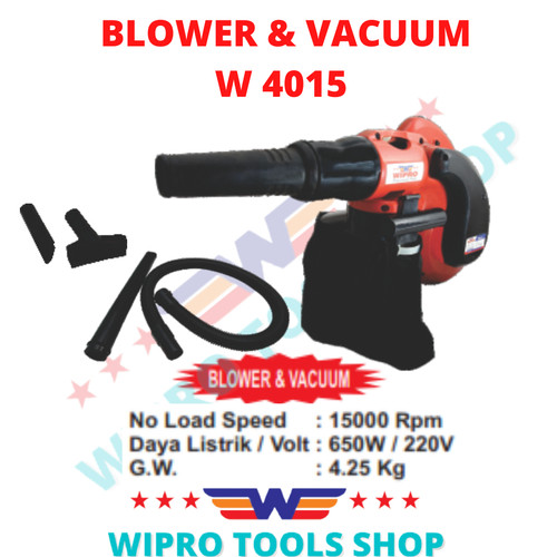 [EZM.1006281] WIPRO Mesin Hand Blower & Vacuum W 4015