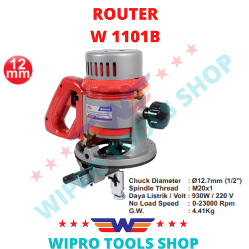 [EZM.1006297] WIPRO Mesin Profil / Trimmer / Router W 1101B