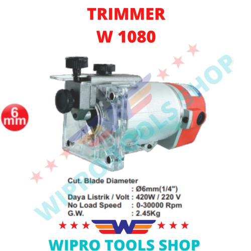 [EZM.1200343] WIPRO Mesin Profil / Router / Trimmer W 1080