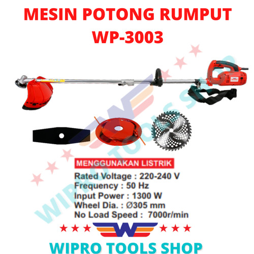 [EZM.1006310] WIPRO Mesin Potong Rumput WP-3003