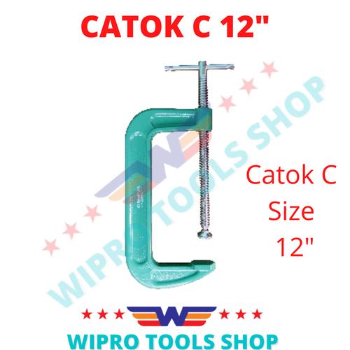 [EZM.1200361] WIPRO Clamp / Klem / Catok C / Catok G Heavy Duty 12"