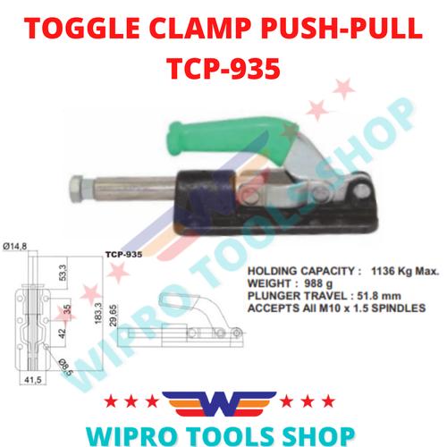 [EZM.1200367] WIPRO Toggle Clamp PUSH-PULL TCP-935