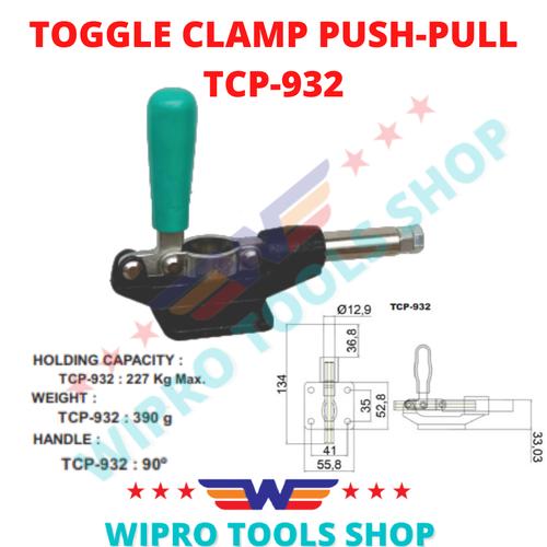 [EZM.1200370] WIPRO Toggle Clamp PUSH-PULL TCP-932