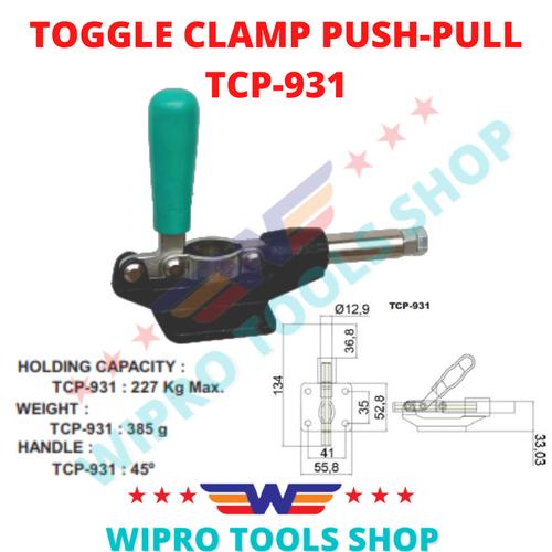 [EZM.1200371] WIPRO Toggle Clamp PUSH-PULL TCP-931