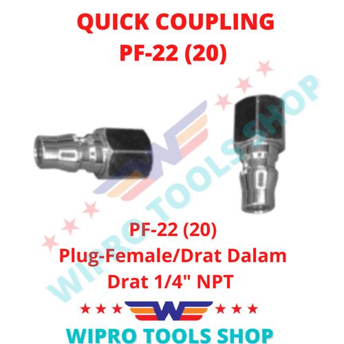 [EZM.1200421] Coupler / Quick Coupling / Sambungan Kompresor Angin PF, PH, PM