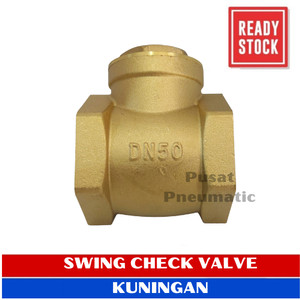 [EZM.9501963] 3/4" Swing Check Valve Kuningan Klep Tabok Size 3/4 Inch