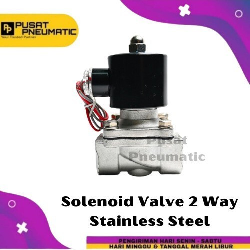 [EZM.9501978] 1 1/2 Solenoid Valve Stainless 2 Way UNI-D Type UWS 40 Size 1 1/2 Inch