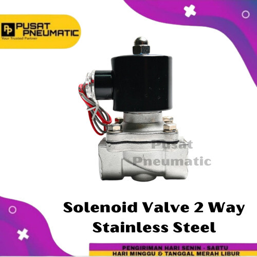 [EZM.9501981] 3/4" Solenoid Valve Stainless 2 Way UNI-D Type UWS 20 Size 3/4 Inch