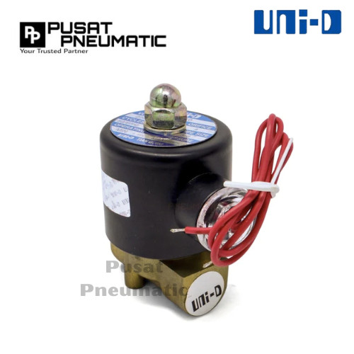 [EZM.9501983] 1/8" Solenoid Valve Kuningan 2 Way UNI-D Type UD 06 Size 1/8 Inch