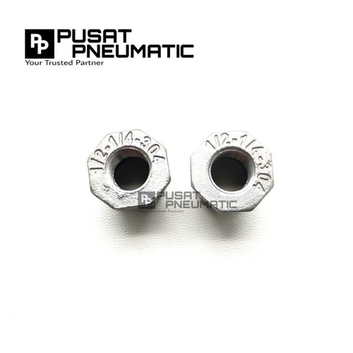 [EZM.9502013] Vlock Ring / Bushing Stainless steel 1" (Male) x 3/8" (Female)
