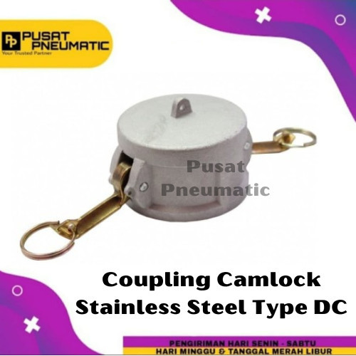 [EZM.9500716] 2" Coupling Camlock Stainless Steel Type DC 200 Size 2 Inch