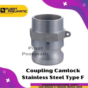 [EZM.9502053] 4" Coupling Camlock Stainless Steel Type F 400 Size 4 Inch