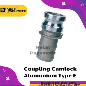 [EZM.9502114] 3" Coupling Almunium Camlock Alumunium Type E 300 Size 3 Inch