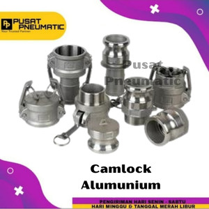 [EZM.9502131] 2" Coupling Almunium Camlock Alumunium Type D Size 2 Inch