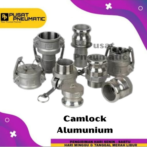 [EZM.9502133] 2" Coupling Almunium Camlock Alumunium Type A Size 2 Inch