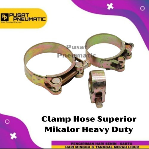 [EZM.9502197] 26-28 Clamp Hose Superior Klem Selang Mikalor Heavy Duty 26 - 28 MM